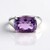 Anello in argento con Quarzo Azur