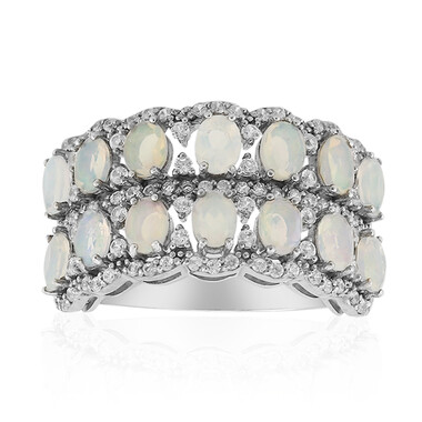 Welo-Opal-Silberring