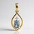 Ciondolo in oro con Tanzanite Verde (non riscaldata)