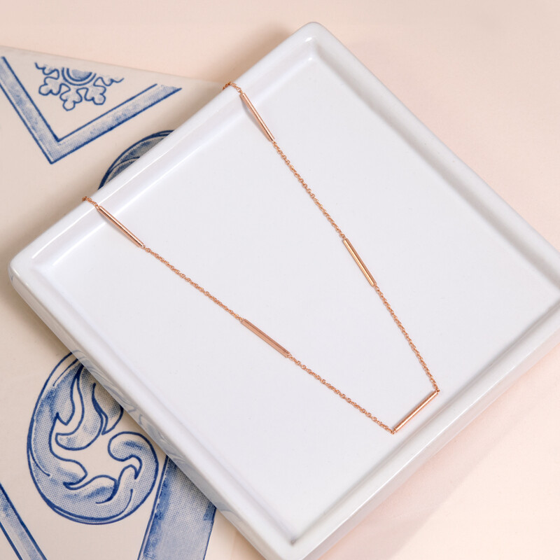 Silberhalskette (Joias do Paraíso)