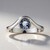 Anello in argento con Tanzanite (non riscaldata)