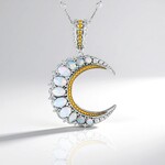 Collana in argento con Opale di Welo (Dallas Prince Designs)
