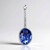 Ciondolo in argento con Fluorite Cangiante (MONOSONO COLLECTION)