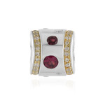 Ciondolo in argento con Rodolite (MONOSONO COLLECTION)