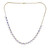 14K AAA Tanzanite Gold Necklace (CIRARI)