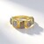 Anello in argento con Labradorite Blu Maniry (KM by Juwelo)