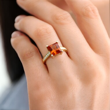 Sphalerit-Goldring (AMAYANI)