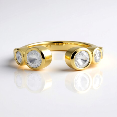 Anello in argento con Zircone