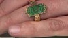 Anillo en plata con Esmeralda de Zambia (Gems en Vogue)