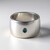 Anello in ottone con Diamante Blu I3 (Juwelo Style)