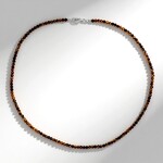 Collana in argento con Occhio di Tigre