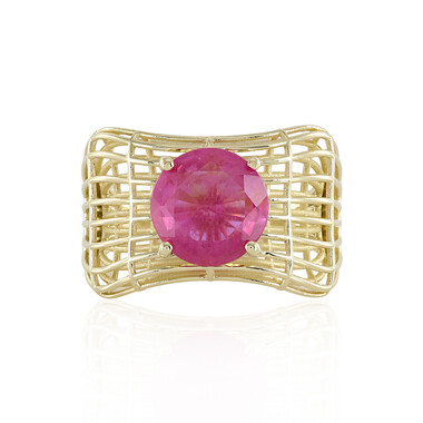 Anillo en oro con Zafiro rosa de Madagascar (Ornaments by de Melo)