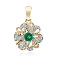 Sambia-Smaragd-Goldanhänger (Rifkind 1894 Collection)