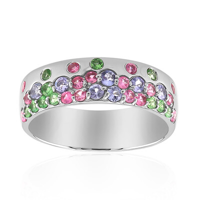 Anello in argento con Tanzanite