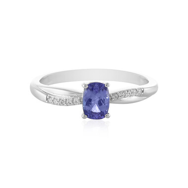 Anello in argento con Tanzanite