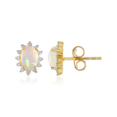 Welo-Opal-Silberohrringe
