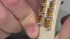 Zilveren oorbellen met citrienstenen (Gems en Vogue)