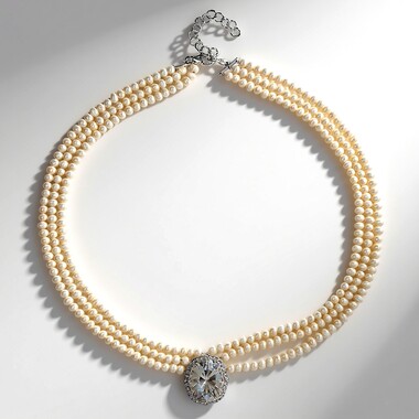 9K Danburite Gold Necklace (de Melo)