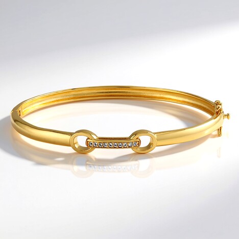 Bracciale in argento con Topazio Bianco