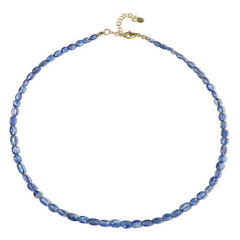 Collana in argento con Cianite del Nepal