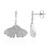 Zircon Silver Earrings (Remy Rotenier)