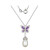 Collar en plata con Perla blanca Freshwater