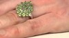 Anillo en plata con Peridoto