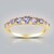 Anello in argento con Tanzanite