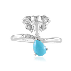 Sleeping Beauty-Türkis-Silberring (Faszination Türkis)