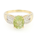 Nigerianischer Paraiba-Turmalin-Goldring