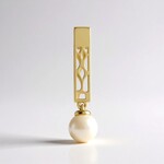 Ciondolo in oro con Perla d'Acqua Dolce Bianca (Ornaments by de Melo)