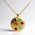 Collana in oro con Granato Mandarino (Adela Gold)