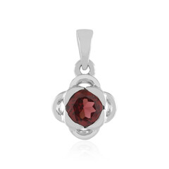 Pendentif en argent et Grenat du Mozambique