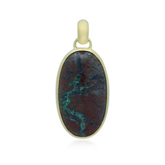 Pendentif en argent et Zarinite (Bali Barong)