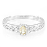 Mondschimmer-Sonnenstein-Silberring