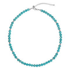 Collar en plata con Amazonita