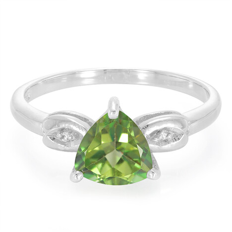 Kiwi-Topas-Silberring