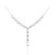 White Topaz Silver Necklace