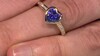 Anillo en oro con Tanzanita AAA (CIRARI)
