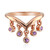 Amethyst-Silberring (M de Luca)