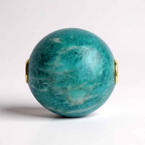 Ciondolo in argento con Amazzonite (MONOSONO COLLECTION)