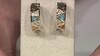 Pendientes en plata con Topacio azul cielo