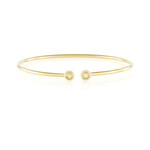 Zilveren armband met citrienstenen