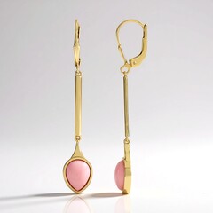 Orecchini in argento con Opale Rosa