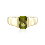 Anello in oro con Sfene