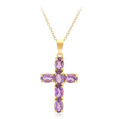 Collar en plata con Amatista