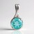 Ciondolo in argento con Fluorite Braldu (Pallanova)
