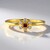 Anello in argento con Spinello Rosso