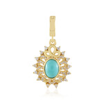 Ciondolo in argento con Turchese