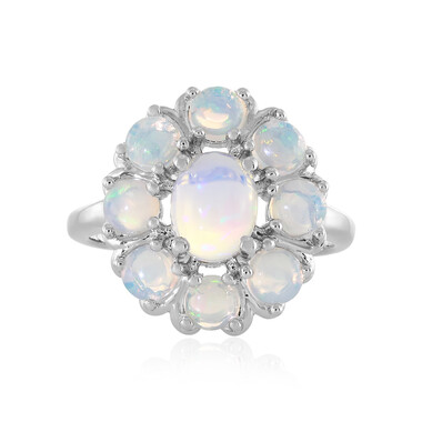 Anello in argento con Opale di Welo